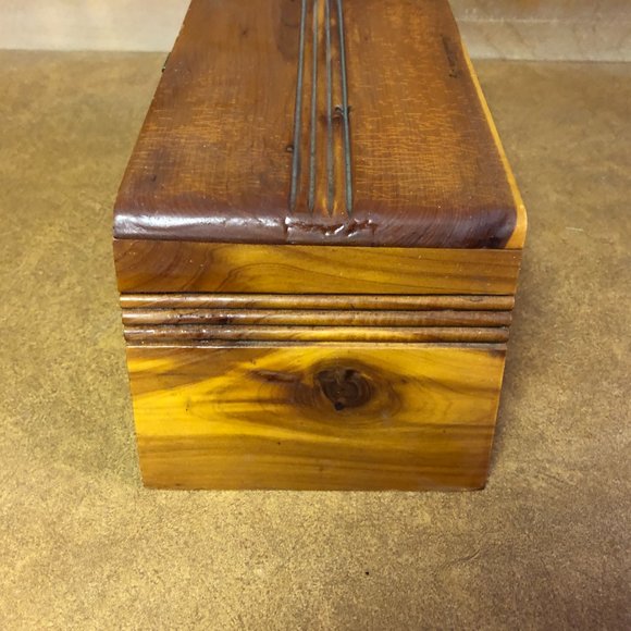 Vintage Mammoth Cave KY Wood Box - Picture 6 of 8